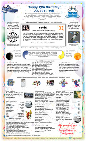 quality example 2006 birthday gift idea for teen