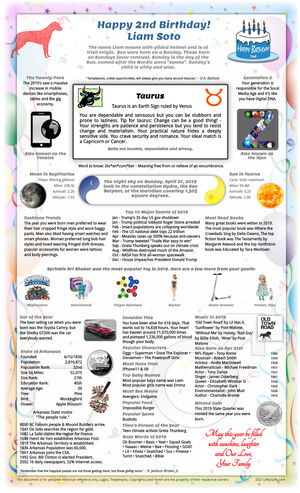 surprising example 2019 birthday gift idea for girl or boy